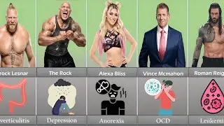 WWE Wrestlers Who Suffered With              Illnesses & Disorders