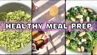Easy Healthy Plant Based Recipes | Viral Tiktok Salad | Meal Prep with Me