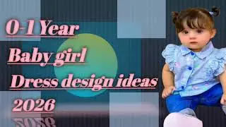 stylish and cute baby girl dress design ideas 2026/simple cotton /printed lawn dresses ideas