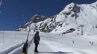 Risalita integrale skilift Leitner 