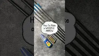 How to make a wishtle arrow | Arrow Peluit #archery #diy #arrow #horsebow