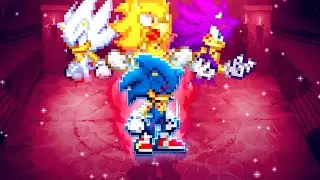Соник со способностями из аниме (Мультиверсальный Соник) | Sonic Battle Mugen HD