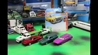 Hot Wheels '69 Dodge Charger Daytona Station Wagon.Custom Hot Wheels Chevrolet '70 Chevelle SS Wagon