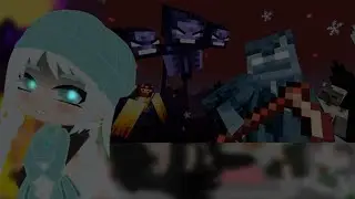 Mob talker girl's react to Stray's Revenge - Minecraft Animation by Boneymation (requested,  part 1)
