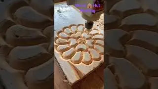Satisfying curves Pure CNC therapy  #SatisfyingCuts #CNCWoodwork #Woodworking #CNCDesign #CNCProcess