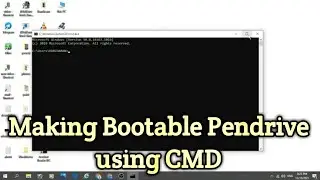 How to Make a Bootable Pendrive Using Command Prompt | How to create Bootable Pendrive using cmd