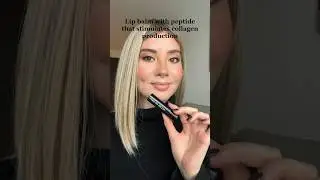 Peptide lip balm that stimulates collagen production #alliesofskin #collagen #liptreatment