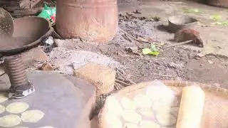 Handmade Cassava Chips Using Rural Methods #RuralAgriculture #TraditionalFarming