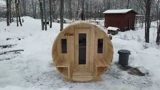 Northern Star Horizon White Cedar Sauna!