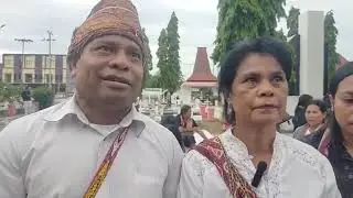 Pemakaman Praka Satria Taopan Di Taman Makam Pahlawan Dharma Loka Kupang.