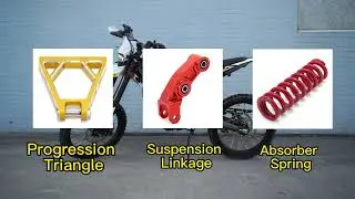 Upgrade Parts for Sur ron Ultra Bee Light Bee Custom Accessories