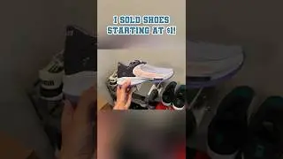 Selling Shoes on Whatnot Starting at $1#sneakerboat #sneaker #hustle #sidehustle #fyp #shorts #viral