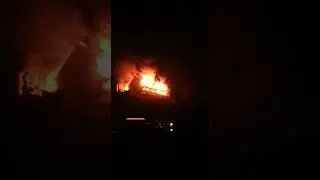 Burning ...Chakhesang mission center church pfutsero 🙏🙏remember in your pray🙏🙏
