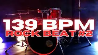 139 BPM - Rock Drum Beat - Loop 2