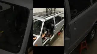 DIY Solar Power Electric Van Making | Solar & Dc Motor Project #shorts#motor #solar #DreamScreenAI
