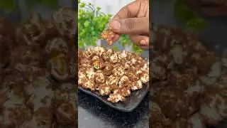 🍿✨ Caramel Chocolate Popcorn ✨🍫 | yummy and delicious 🤤 #reels #recipe #food #shorts