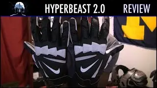 Nike Hyperbeast 2.0 Lineman Football Gloves Review - Ep. 200