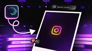 Alight Motion Preset Animated Instagram Post