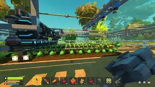 Scrap mechanic (no mod) Automatic Farm! (Plant ,Water, Harvest) + Sorting in different chest.