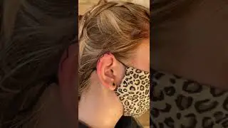 Cool Snake Design Ear-cuff Tattoo 🐍😲