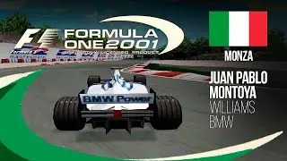 Геймплей F1 2001 ps1: Монца — Хуан Пабло Монтойя (Эксперт)