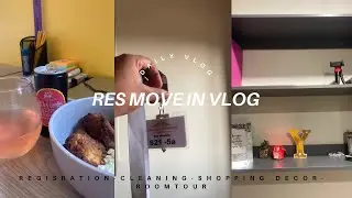Res Move In Vlog:first year Student-roomtour-shopping etc /UMP student-South African YouTuber
