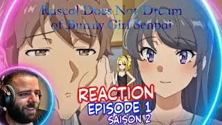REACTION: Rascal Does Not Dream of Santa Claus {EPISODE 1} (VOSTFR) LE RETOUR !🐇