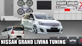 NISSAN GRAND LIVINA MODIF TUNING ! Pixel Car Racer Indonesia