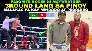Pinaka Malakas na BATA ni Mayweather 3Round lang sa PINOY 