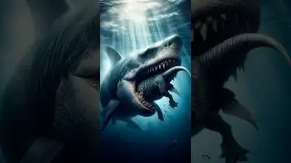 T-Rex vs Animals vs Megalodon (Giganotosaurus, Tiger, Lion, Gorilla)