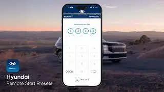 Настройка предустановок дистанционного запуска на Bluelink | Инструкции Hyundai Canada