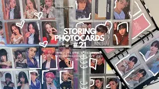 Storing Photocards #21- the boyz ot11, ateez, tzuyu, &team, p1harmony, svt, and more, and dkb plee!