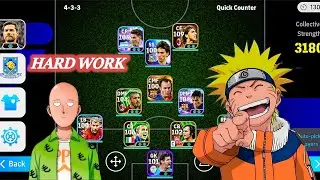 GO TO 1900 RAT \\ EFOOTBALL MOBILLE 🔥 GAME PLAY 60 FPS 🤩#efootball#1vs1