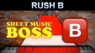 『Black MIDI』 Andrew Wrangell, Samuel Dickenson - Rush 🅱 | w/ Sheet Music Boss
