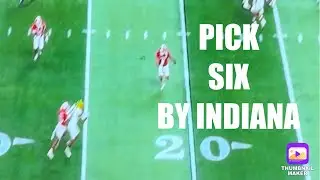 Oregon Pick-6 By Indiana CB D'Angelo Ponds On 1st Play Of 2026 Peach Bowl - Why It Happened