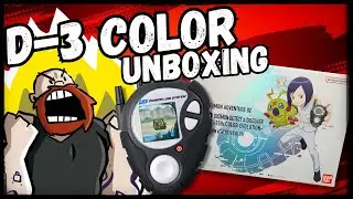 Digimon Adventure 02 D-3 Digivice Color Unboxing And Game Play