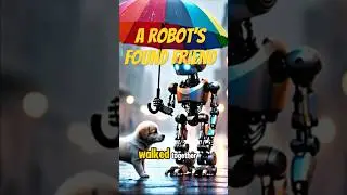 Saving a Puppy: A Robot&rsquo;s First Act of Kindness #animation #cutestory #heartwarming #friendship