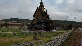 Driving in Notodden, Norway