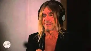 Iggy Pop performing 