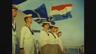Queen Juliana visits Suriname (1955)