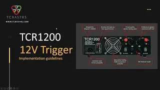 Триггер 12 В для Icepower 1200AS2 и 2000AS2