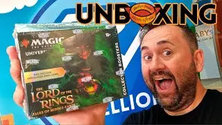 😱 SUPER UNBOXING 📦 Lord of the Rings COLLECTOR BOOSTER BOX #MTGxLOTR