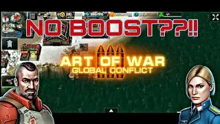 Art of War 3: Winning with no boost. Time to be thrifty.