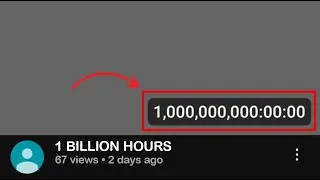 THIS VIDEO IS 1 BILLION HOURS LONG?! @shinywr