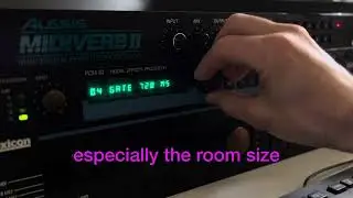 Lexicon PCM70 magic. Overdrive, delta conversion and the Room size.