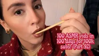 ASMR- Fast & chaotic eating your face off 👹 (super intense tingly mouth sounds)