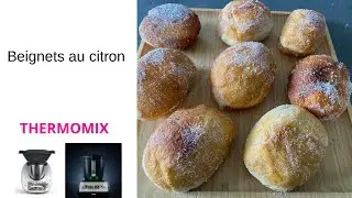 Beignets fourrés au citron ￼