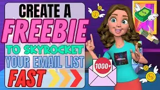 How to Create A Freebie to SKYROCKET your Email List so your business grows FAST📈🚀