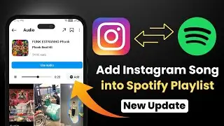 Add Instagram Music To Spotify Playlist | Link Spotify to Instagram in Hindi 2024