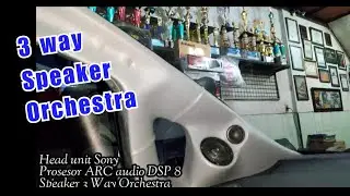 Honda Jazz RS | 3 Way Orchestra | Procesor ARC audio DSP 8